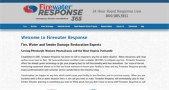 Desktop Screenshot of firewaterresponse.com